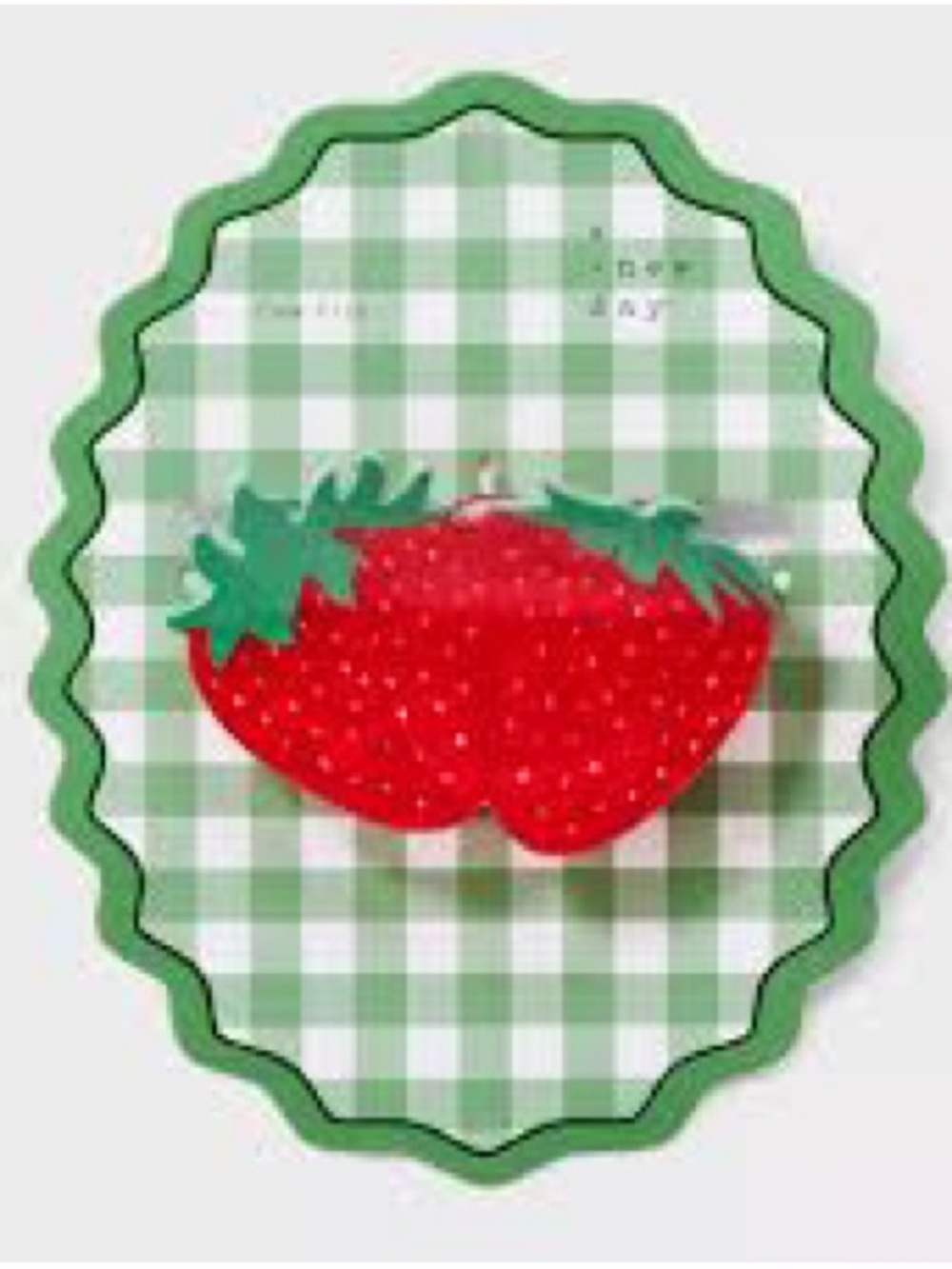 a new day Strawberry Hair Claw Clip